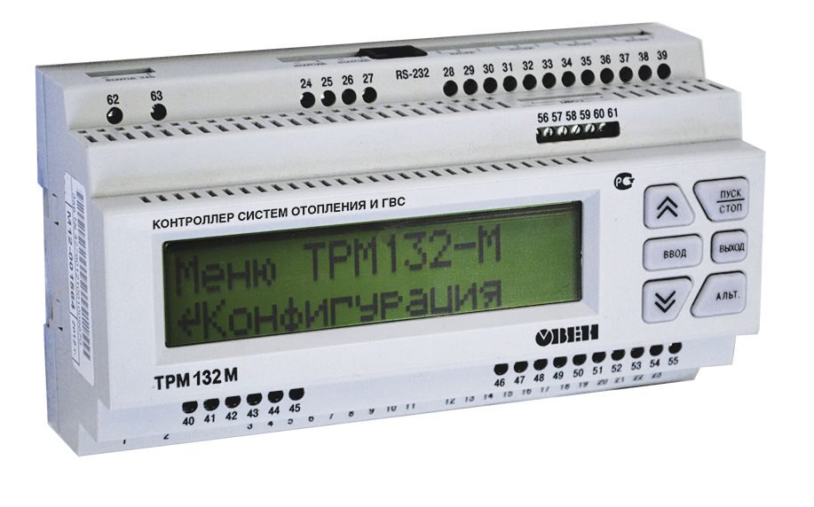 Контроллер систем отопления и ГВС ТРМ132М-РРРРРР.01